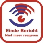 Einde Bericht in WhatsApp Groep