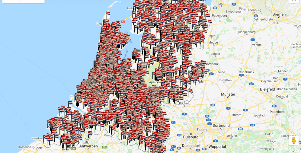 WABP groepen in Nederland